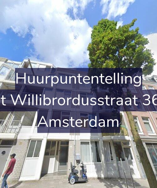 Foto gevel Huurpuntentelling voor Sint Willibrordusstraat 36-A, Amsterdam