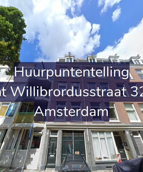 Foto gevel Huurpuntentelling voor Sint Willibrordusstraat 32-1, Amsterdam