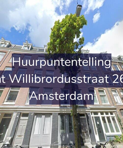 Foto gevel Huurpuntentelling voor Sint Willibrordusstraat 26-4, Amsterdam