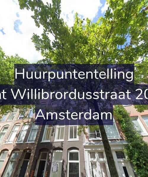 Foto gevel Huurpuntentelling voor Sint Willibrordusstraat 20-2, Amsterdam