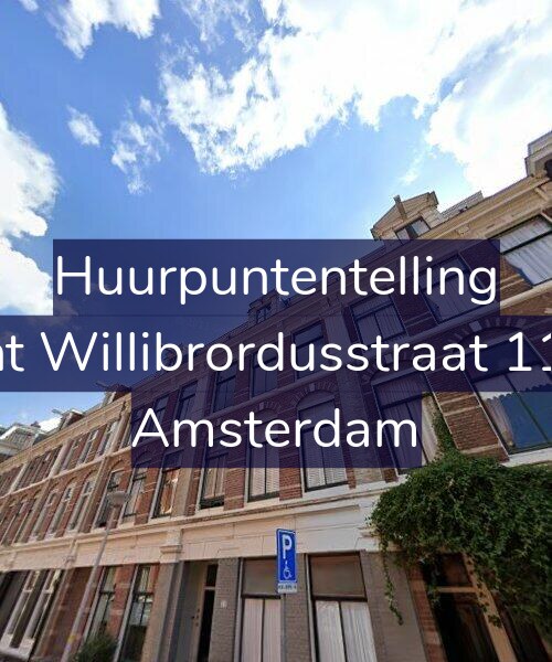 Foto gevel Huurpuntentelling voor Sint Willibrordusstraat 11-2, Amsterdam
