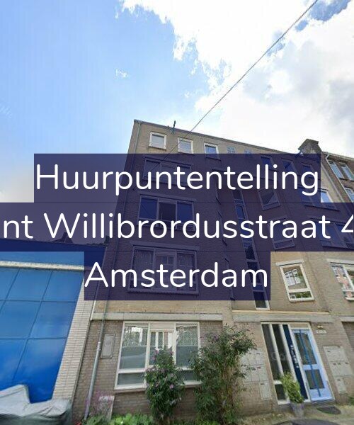 Foto gevel Huurpuntentelling voor Sint Willibrordusstraat 45, Amsterdam