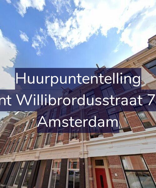 Foto gevel Huurpuntentelling voor Sint Willibrordusstraat 7-2, Amsterdam