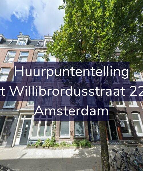 Foto gevel Huurpuntentelling voor Sint Willibrordusstraat 22-H, Amsterdam