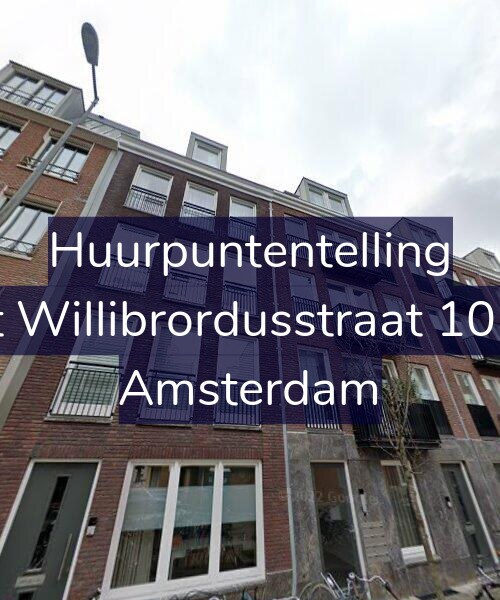 Foto gevel Huurpuntentelling voor Sint Willibrordusstraat 105-D, Amsterdam