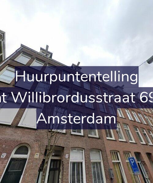 Foto gevel Huurpuntentelling voor Sint Willibrordusstraat 69-3, Amsterdam