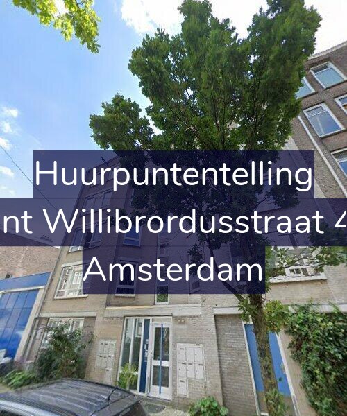 Foto gevel Huurpuntentelling voor Sint Willibrordusstraat 47, Amsterdam