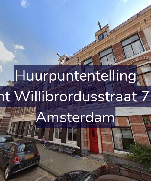 Foto gevel Huurpuntentelling voor Sint Willibrordusstraat 7-H, Amsterdam