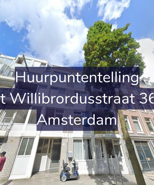 Foto gevel Huurpuntentelling voor Sint Willibrordusstraat 36-D, Amsterdam