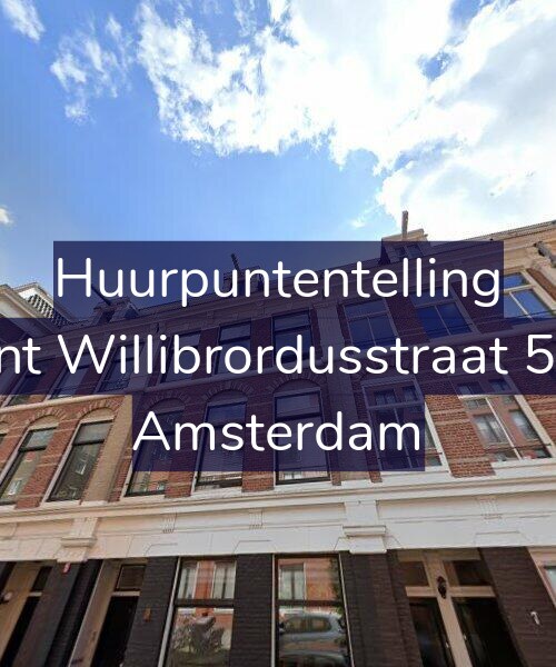 Foto gevel Huurpuntentelling voor Sint Willibrordusstraat 5-2, Amsterdam