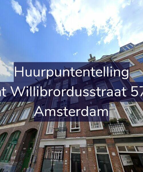 Foto gevel Huurpuntentelling voor Sint Willibrordusstraat 57-3, Amsterdam