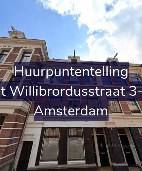 Foto gevel Huurpuntentelling voor Sint Willibrordusstraat 3-3B, Amsterdam