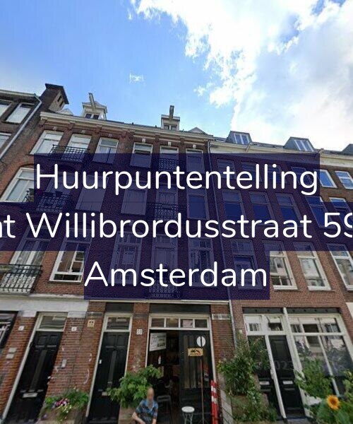 Foto gevel Huurpuntentelling voor Sint Willibrordusstraat 59-2, Amsterdam