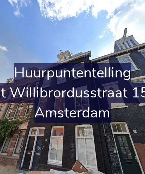 Foto gevel Huurpuntentelling voor Sint Willibrordusstraat 15-C, Amsterdam