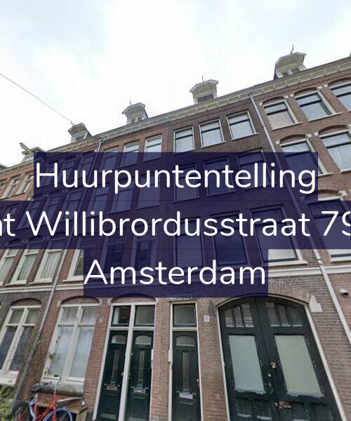 Foto gevel Huurpuntentelling voor Sint Willibrordusstraat 79-1, Amsterdam