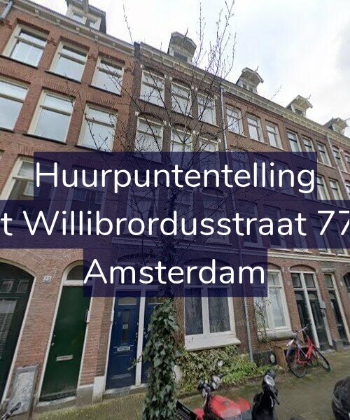 Foto gevel Huurpuntentelling voor Sint Willibrordusstraat 77-H, Amsterdam