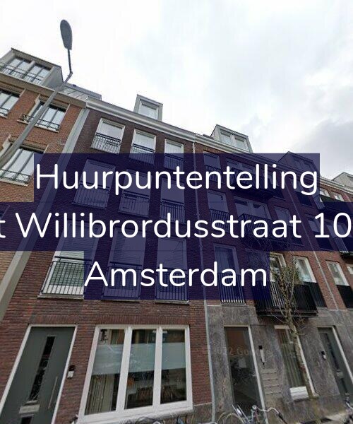 Foto gevel Huurpuntentelling voor Sint Willibrordusstraat 105-E, Amsterdam