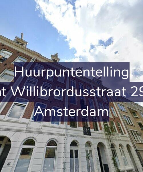 Foto gevel Huurpuntentelling voor Sint Willibrordusstraat 29-2, Amsterdam