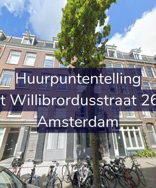 Foto gevel Huurpuntentelling voor Sint Willibrordusstraat 26-H, Amsterdam