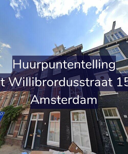Foto gevel Huurpuntentelling voor Sint Willibrordusstraat 15-A, Amsterdam