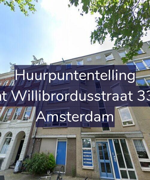 Foto gevel Huurpuntentelling voor Sint Willibrordusstraat 33-F, Amsterdam