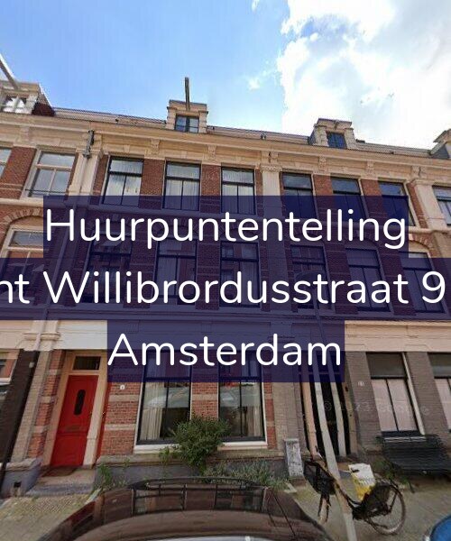 Foto gevel Huurpuntentelling voor Sint Willibrordusstraat 9-H, Amsterdam