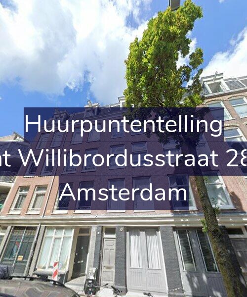 Foto gevel Huurpuntentelling voor Sint Willibrordusstraat 28-1, Amsterdam