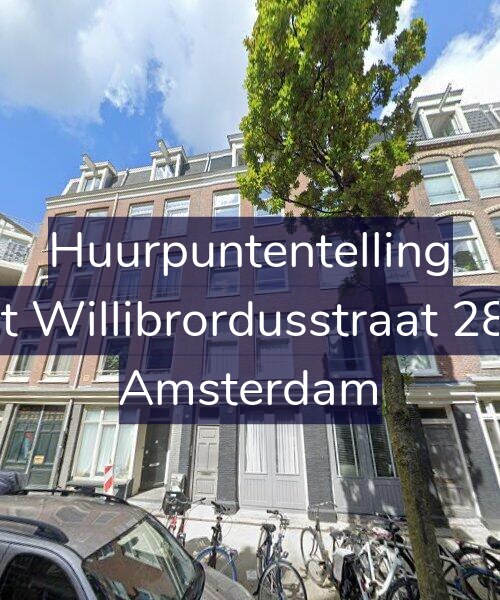 Foto gevel Huurpuntentelling voor Sint Willibrordusstraat 28-H, Amsterdam