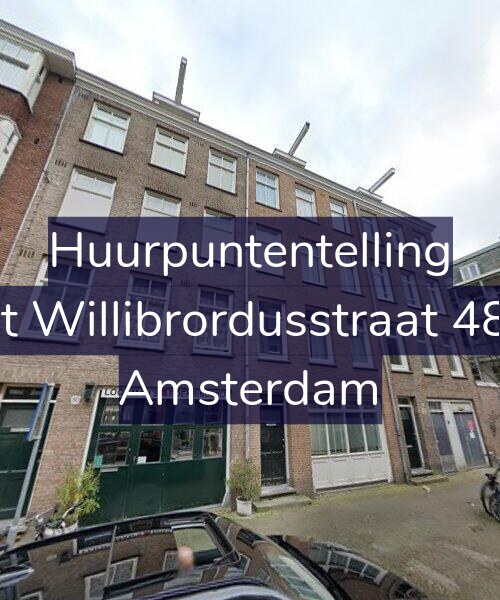 Foto gevel Huurpuntentelling voor Sint Willibrordusstraat 48-H, Amsterdam