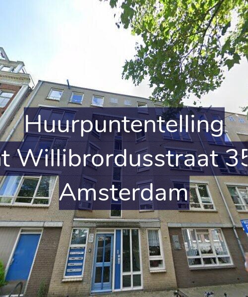 Foto gevel Huurpuntentelling voor Sint Willibrordusstraat 35-B, Amsterdam