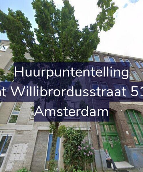 Foto gevel Huurpuntentelling voor Sint Willibrordusstraat 51-E, Amsterdam