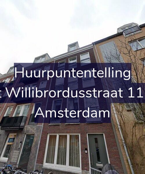 Foto gevel Huurpuntentelling voor Sint Willibrordusstraat 111-A, Amsterdam