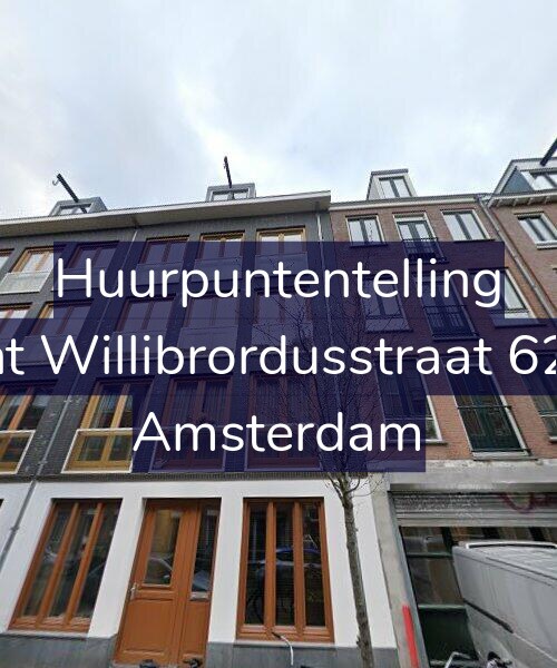 Foto gevel Huurpuntentelling voor Sint Willibrordusstraat 62-E, Amsterdam