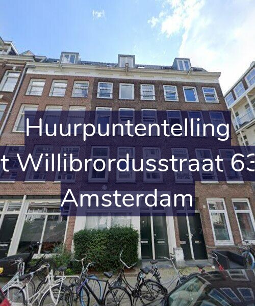 Foto gevel Huurpuntentelling voor Sint Willibrordusstraat 63-H, Amsterdam