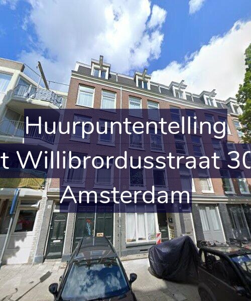 Foto gevel Huurpuntentelling voor Sint Willibrordusstraat 30-H, Amsterdam