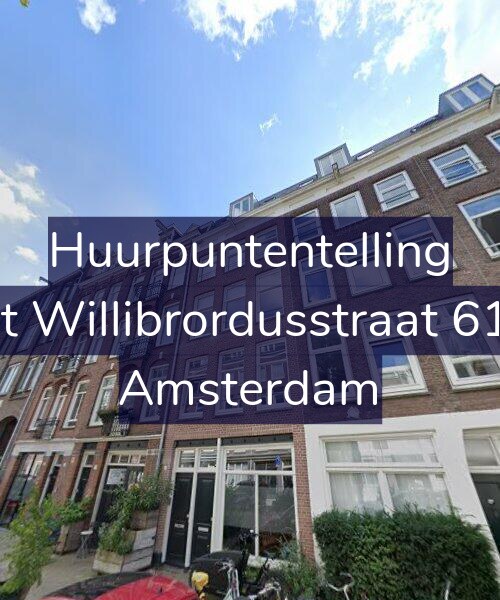 Foto gevel Huurpuntentelling voor Sint Willibrordusstraat 61-H, Amsterdam