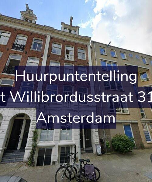 Foto gevel Huurpuntentelling voor Sint Willibrordusstraat 31-H, Amsterdam