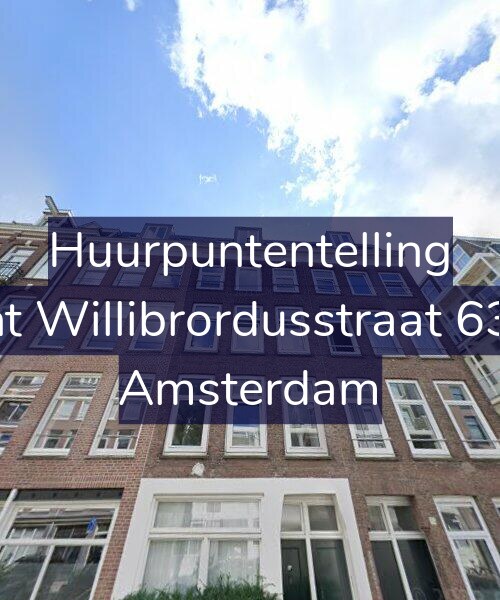 Foto gevel Huurpuntentelling voor Sint Willibrordusstraat 63-2, Amsterdam