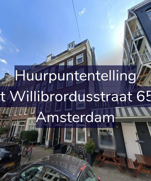 Foto gevel Huurpuntentelling voor Sint Willibrordusstraat 65-H, Amsterdam