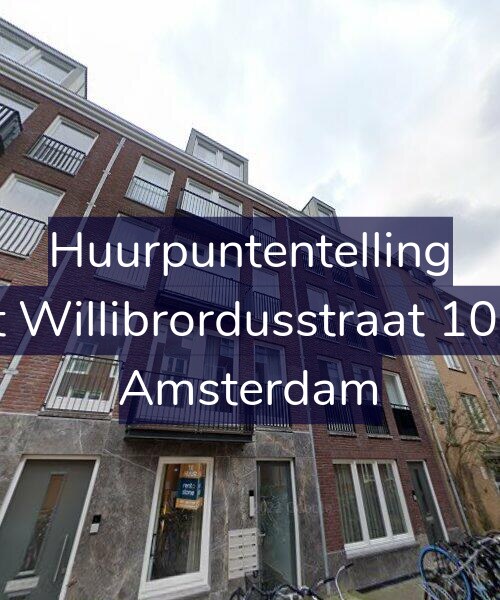 Foto gevel Huurpuntentelling voor Sint Willibrordusstraat 109-B, Amsterdam