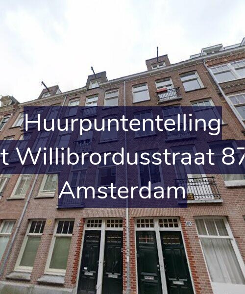 Foto gevel Huurpuntentelling voor Sint Willibrordusstraat 87-H, Amsterdam