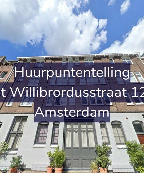 Foto gevel Huurpuntentelling voor Sint Willibrordusstraat 12-B, Amsterdam
