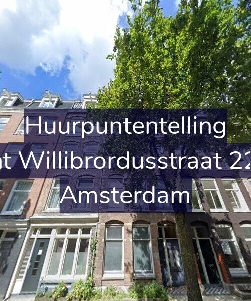 Foto gevel Huurpuntentelling voor Sint Willibrordusstraat 22-1, Amsterdam