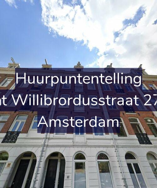 Foto gevel Huurpuntentelling voor Sint Willibrordusstraat 27-2, Amsterdam