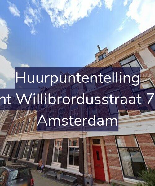 Foto gevel Huurpuntentelling voor Sint Willibrordusstraat 7-1, Amsterdam