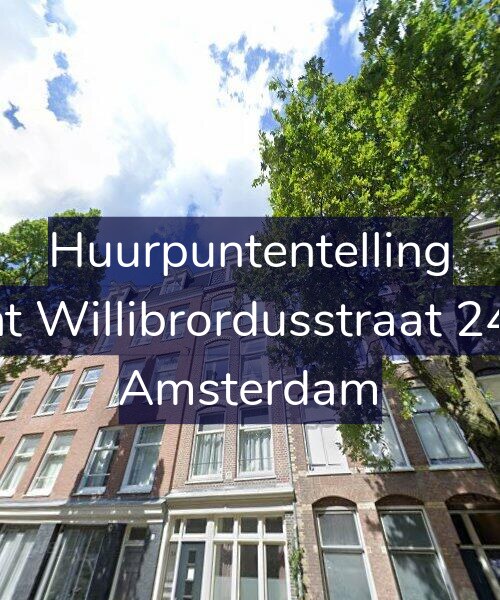 Foto gevel Huurpuntentelling voor Sint Willibrordusstraat 24-2, Amsterdam