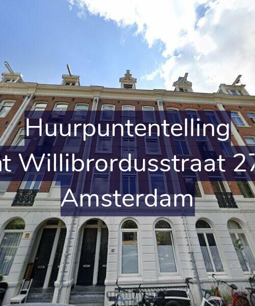 Foto gevel Huurpuntentelling voor Sint Willibrordusstraat 27-1, Amsterdam