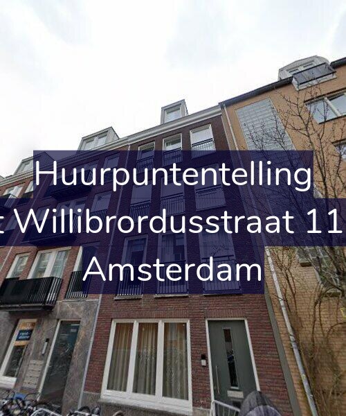 Foto gevel Huurpuntentelling voor Sint Willibrordusstraat 111-B, Amsterdam