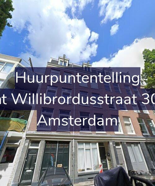 Foto gevel Huurpuntentelling voor Sint Willibrordusstraat 30-1, Amsterdam