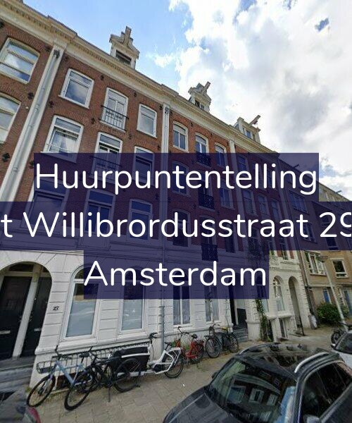 Foto gevel Huurpuntentelling voor Sint Willibrordusstraat 29-H, Amsterdam